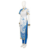 Chun - Li Cosplay Jumpsuit with Cheongsam from Street Fighter - Coscosmos